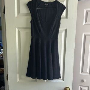 Elegant Dark Blue Dress